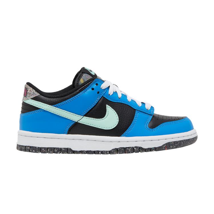 Dunk Low SE GS 'Black Light Photo Blue Mint Foam'